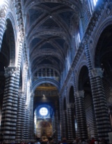 beautiful interior of Siena Cathedral